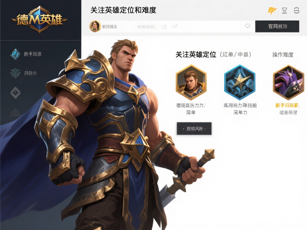 LOL官网首页英雄详解，助你找到最适合的角色