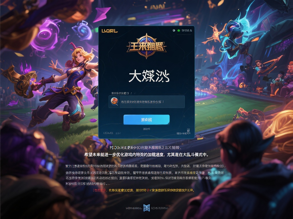 LOL官方网站公告：客户端性能优化新升级